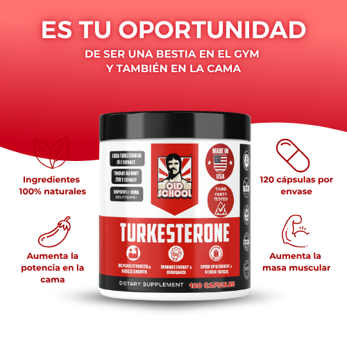 Turkesterona™ | Potencia tu masculinidad y rendimiento